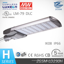 Estrada de LED de alta potência de 230W / rua / estrada iluminação com UL/SAA